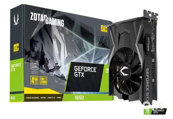 Zotac GTX 1650 OC 4GB DDR6 Edition is available (In warranty)
