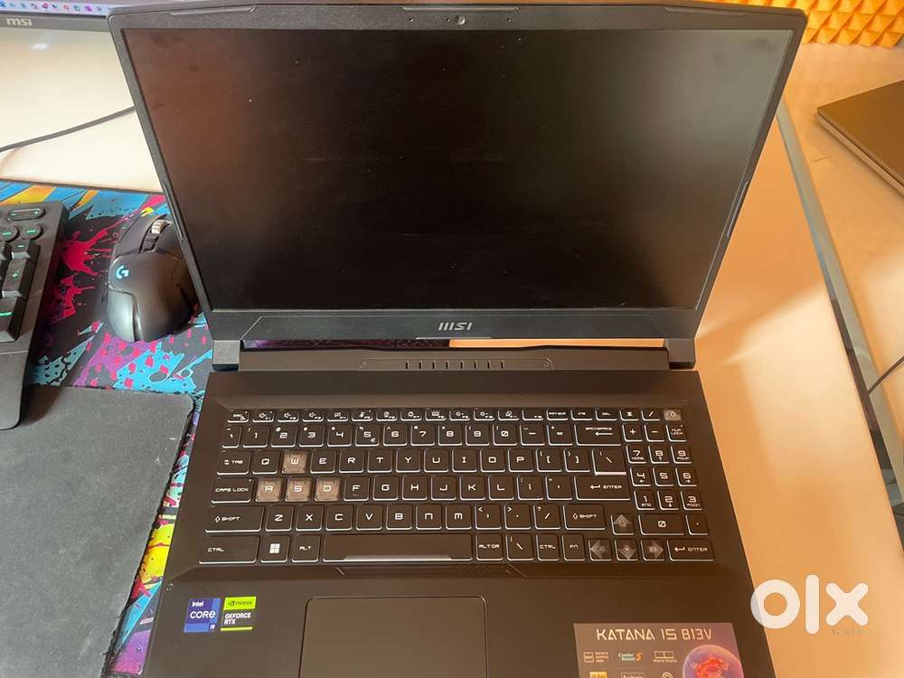 MSI Katana15(13th gen i7)gaming laptop. Upgraded 32gb ram. 6monthsoLd