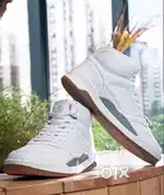 White sneakers, UK 9, 27cm