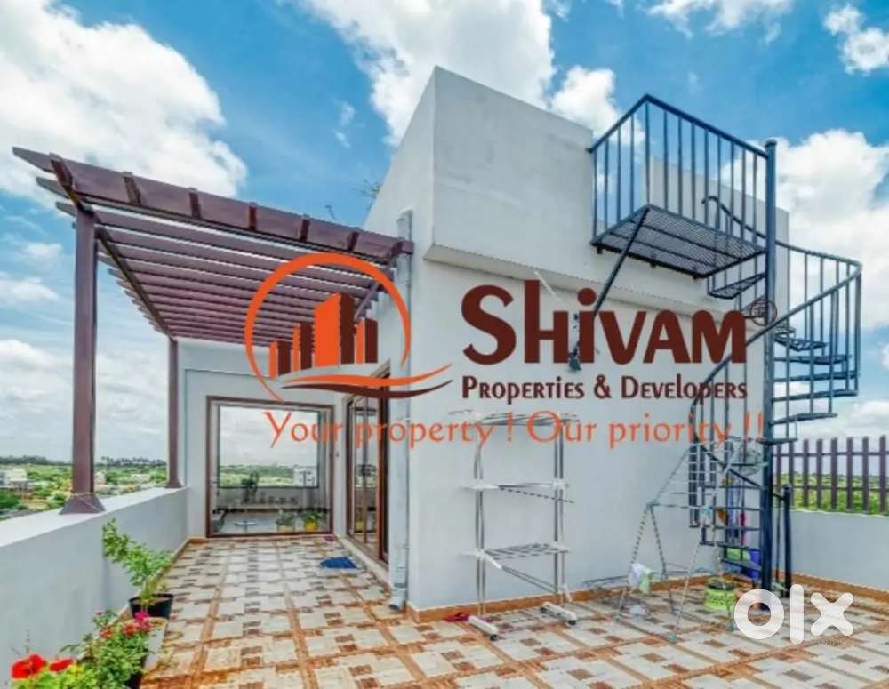 2BHK DECENT FLAT FOR SALE WITH PRIVATE SPACIOUS TERRACE.