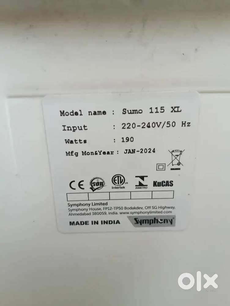 Symphony Sumo XL 115