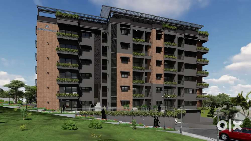 2bhk brand new semi furnished flat for rent at bondel main road