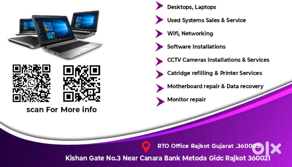 Computer hardwer Parts sells & service