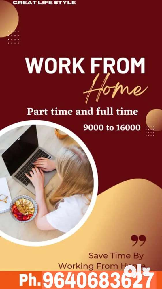 Permanently Work from home available