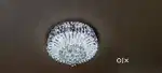 Glass Chandelier(Jhumar) Light with in-built bluetooth speaker