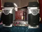 Philips speaker and 4 channel amplifier