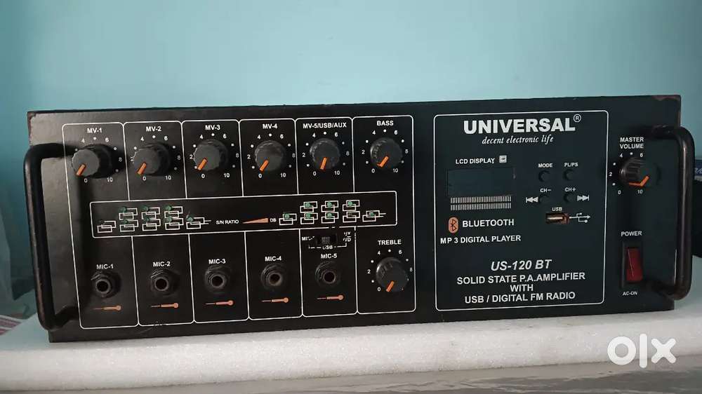 Universal US-120BT amplifier