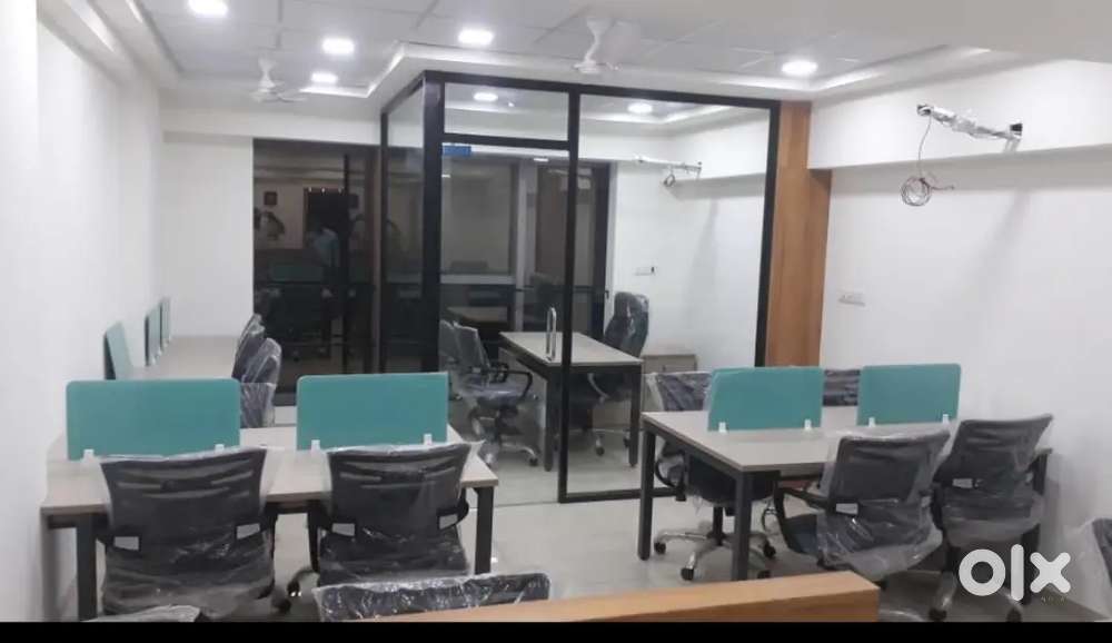 Office on rent furnished 1 cabin 15 seats at science city