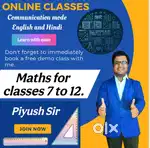 Maths classes