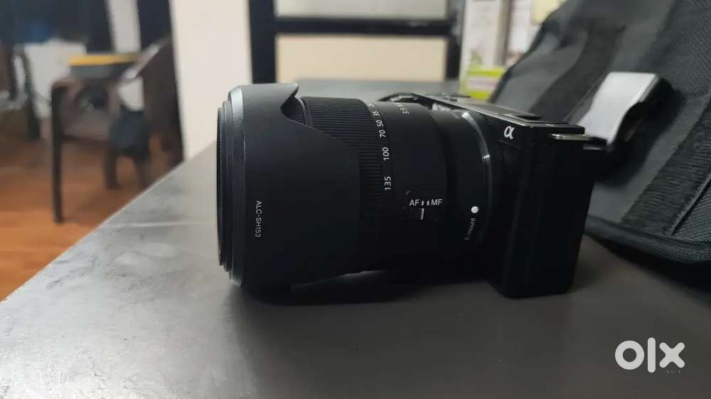 Sony ZV-E10 with 18-135mm Lens.