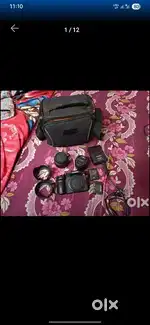 Panasonic lumix G7 4k 2 lens 2 original batteries 1 original charger