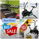 All gym equipment exercise cycle and treadmill available