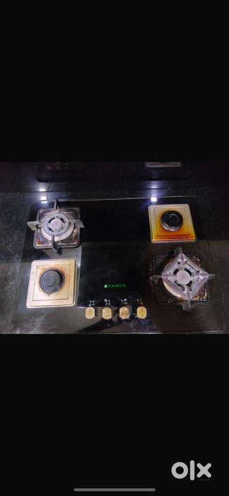 Faber 4 burner hob gas stove
