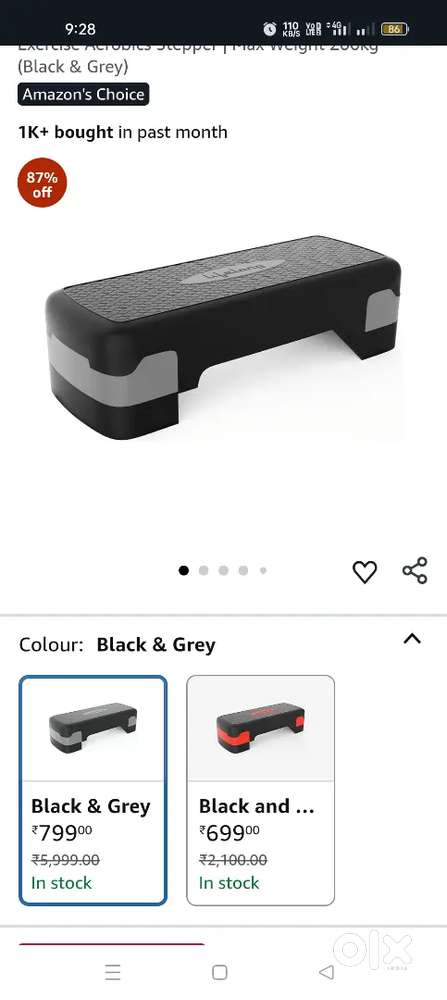 Stepper for workout