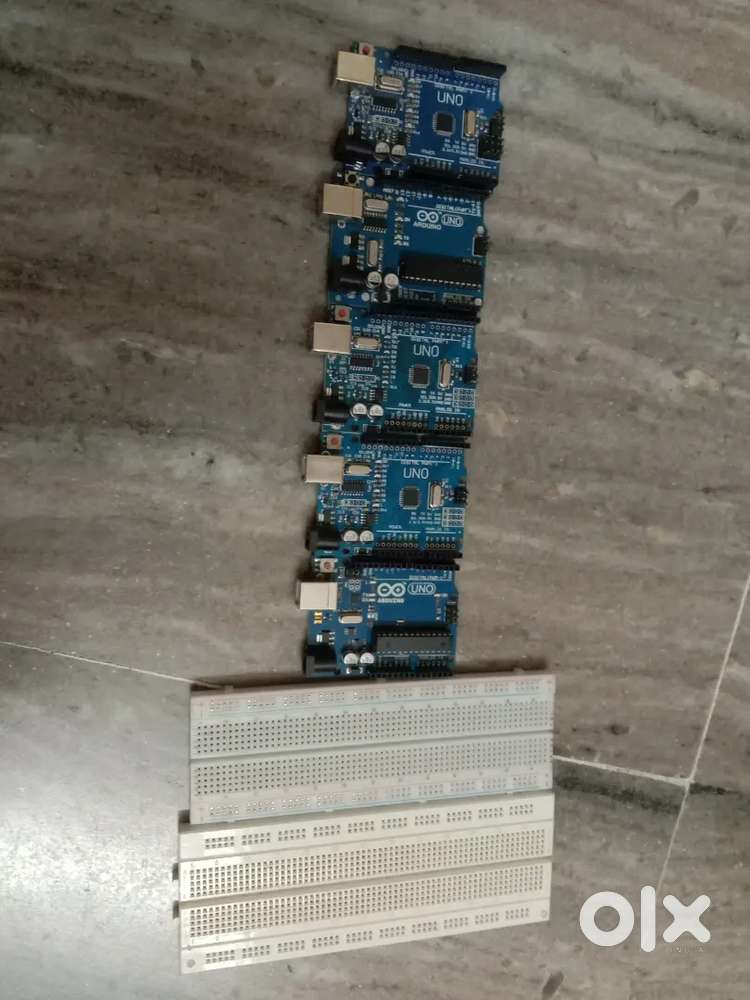 Arduino and breadboard