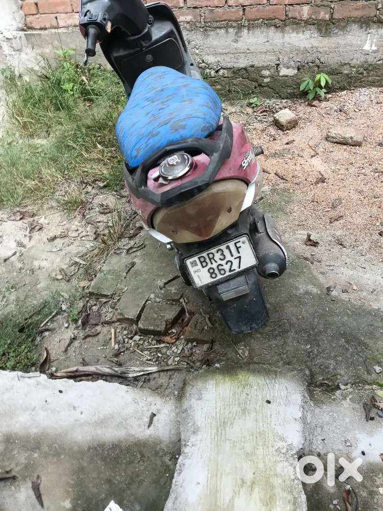 Scooty  tvs steak