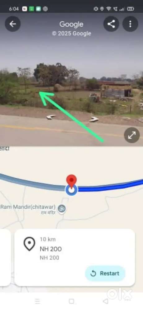 Bilha parsada me national highway me bechna hai on road jammen 4line m