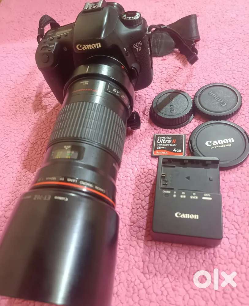 7D  180 MACRO F3.5L USM  Canon Camera Lens Excellent #EOS.#EFS - 54000