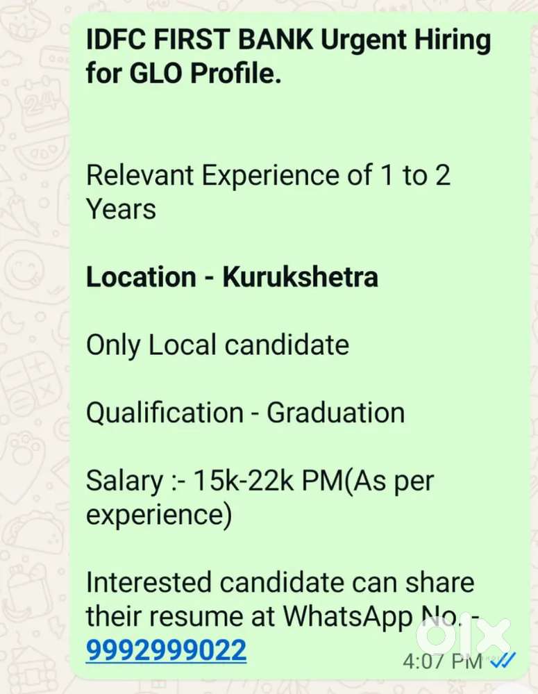 Gold Loan Officer