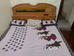Double bed newly constructed