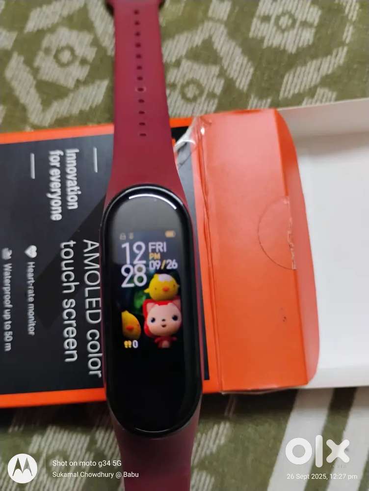 Mi Smart Band 4 is in good condition(Only entertain genuine buyer)..