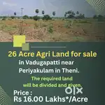Agriculture|Farm Land|House for sale in Periyakulam in Theni