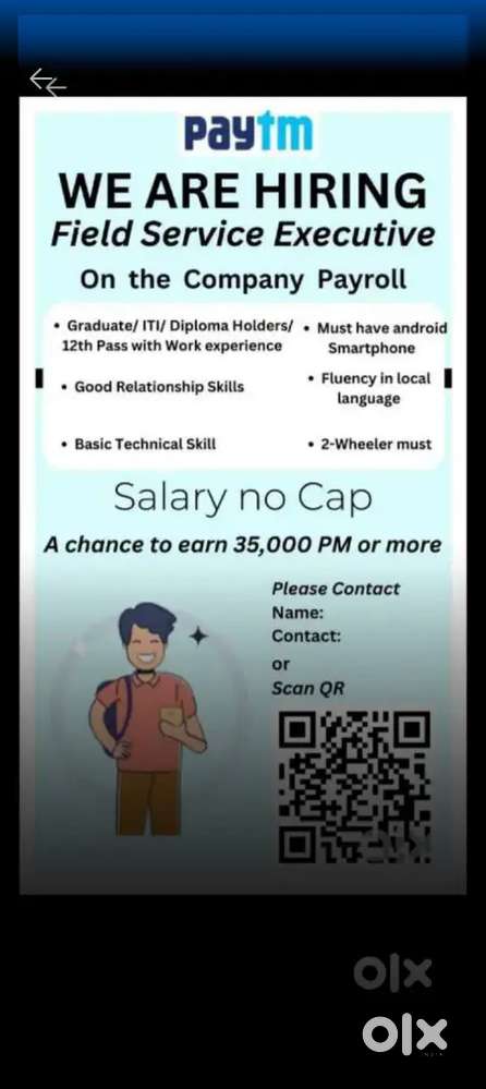 PAYTM SERVICE EXECUTIVE