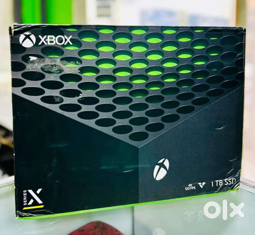 Xbox series X boxed with warranty