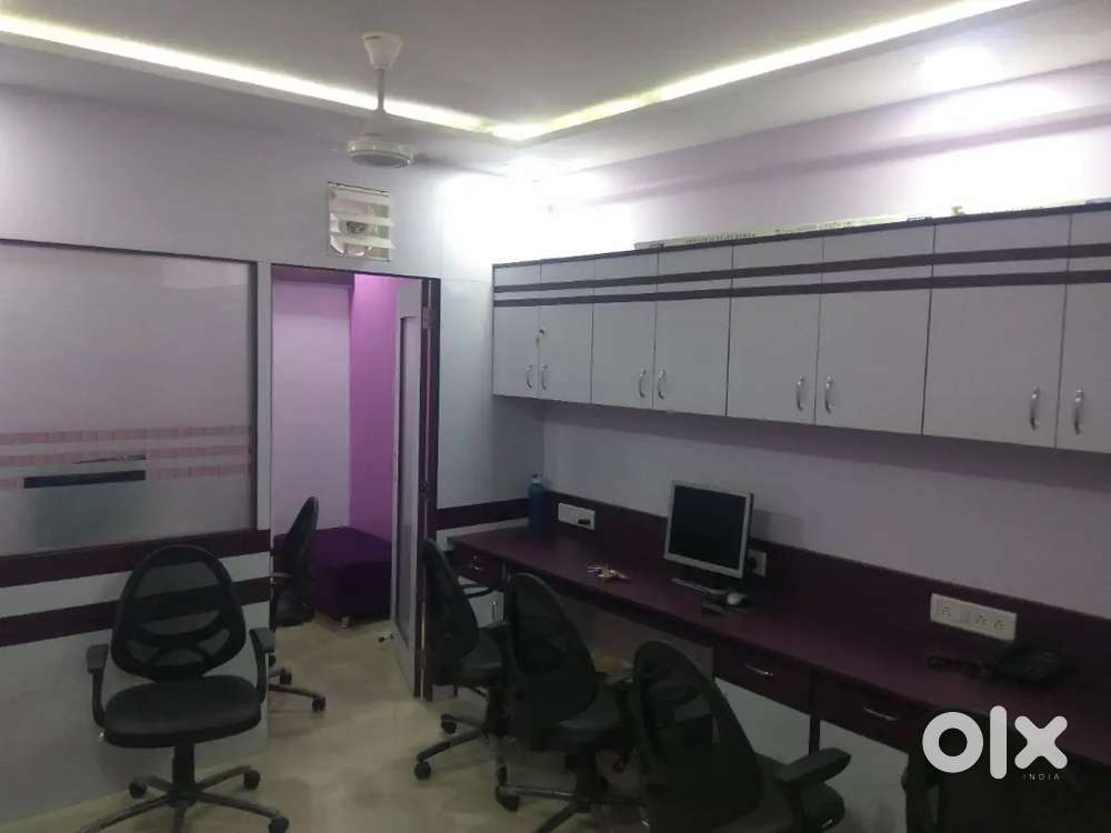 417 Sq Ft Fully Furnished Office Available For Rent In Corporate Road.