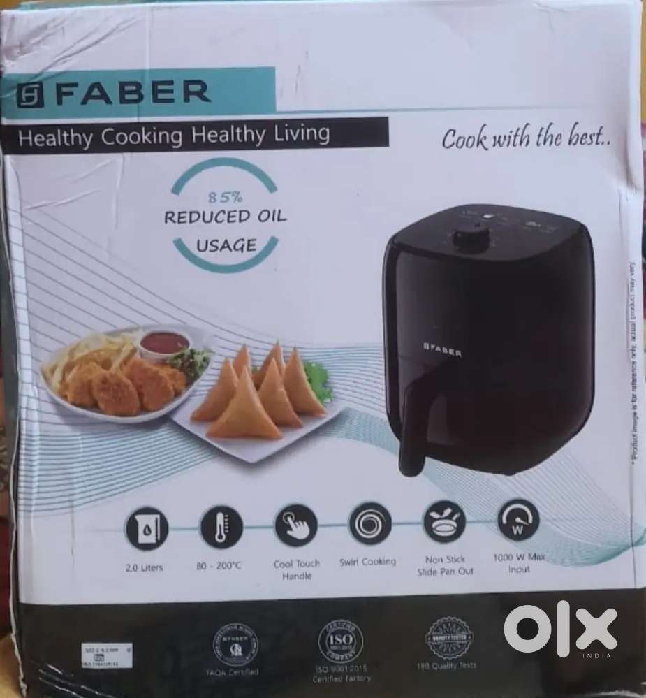 FABER AIR FRYER 2 LITRE ( FULLY SEALED , NEW)
