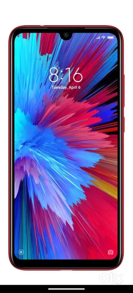 Redmi note 7s front and back glass damaged