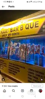 Food cart complete set up