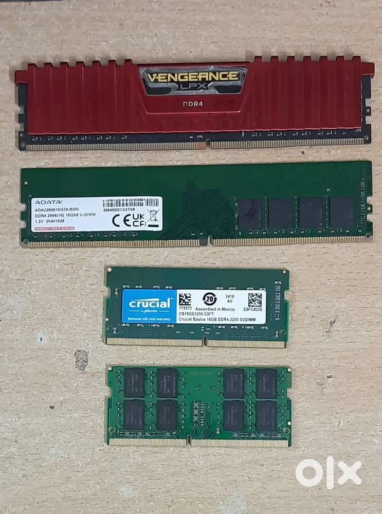 LAPTOP RAM AND PC RAM