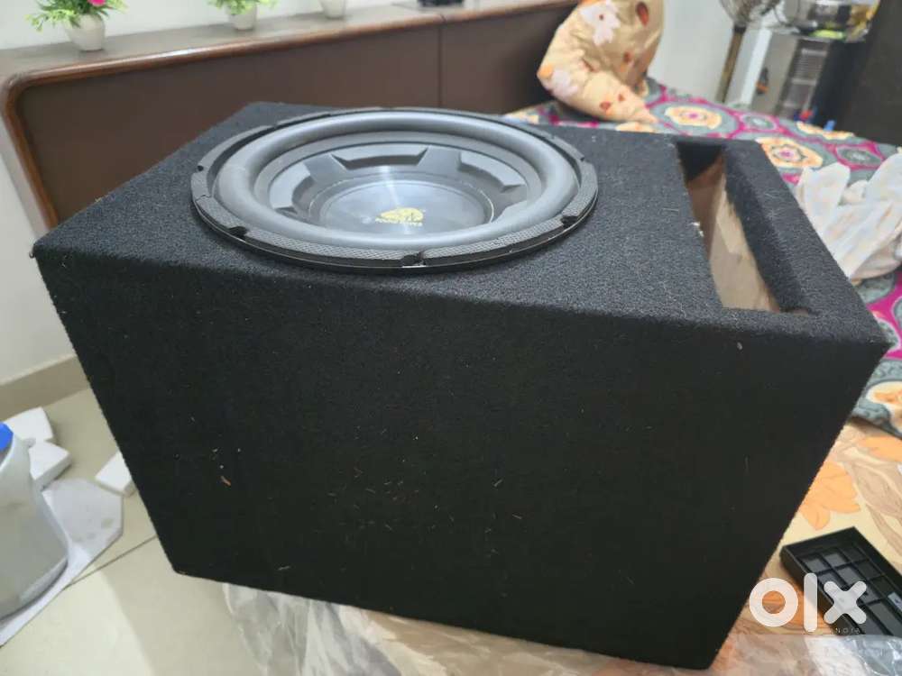 12 inch double magnet new subwoower with enclosure