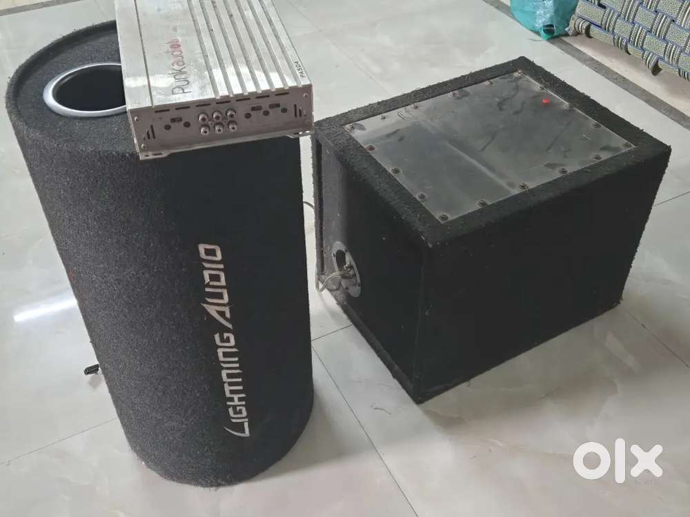 Woofer, Base Tube & Amplifier for Sale