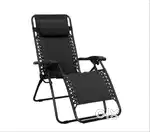Amazon Basics Outdoor Textilene Adjustable Zero Gravity Folding Reclin