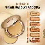 Lakmé 9 to 5 Primer + Matte Powder Foundation Compact (Honey Dew)
