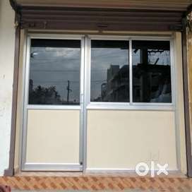 Sliding aluminum door for sale.