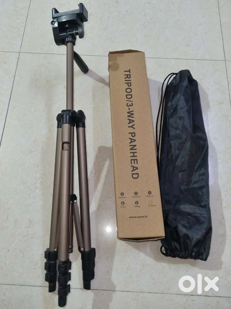 Tripod/3-way panhead