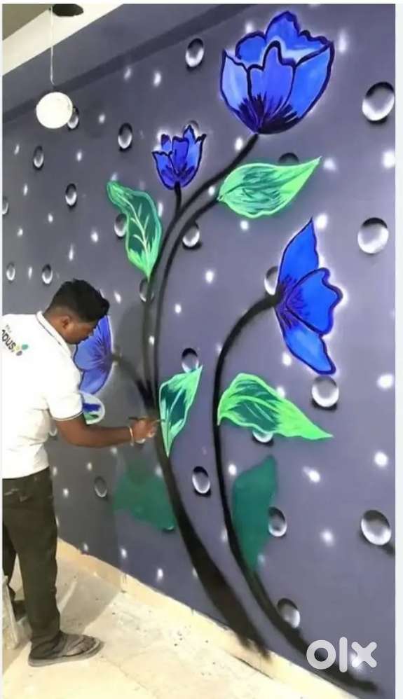 Painting ka kam all okay color ka kam all okay