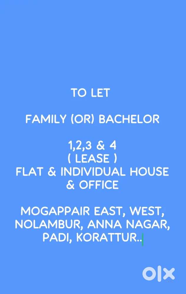 NEW HOUSE 3BHK 28K RENT_ MOGAPPAIR EAST