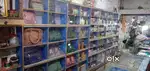 Shop counters and racks