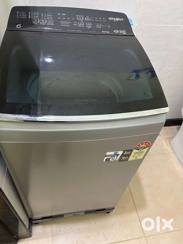 Whirlpool 360 bloom wash pro 8 kg top load washing machine