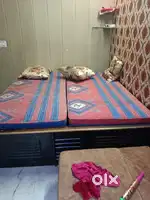 Independent 2BHK fully furnished 2 Bed,2 AC fridge inverter geyser alm