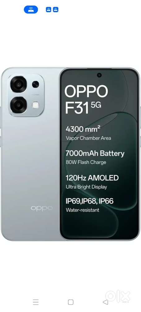 I am selling oppo f31 5g with charger and Nice battery hald and Nice