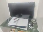PS5 Disc Edition Console with Controller and Speakers