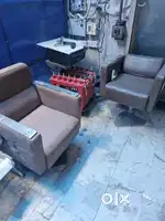 2 chairs best for salon work in good condition
