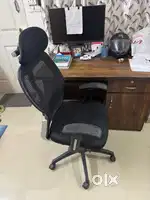 Monitor Office table office chair bed cot and washing machine for sale
