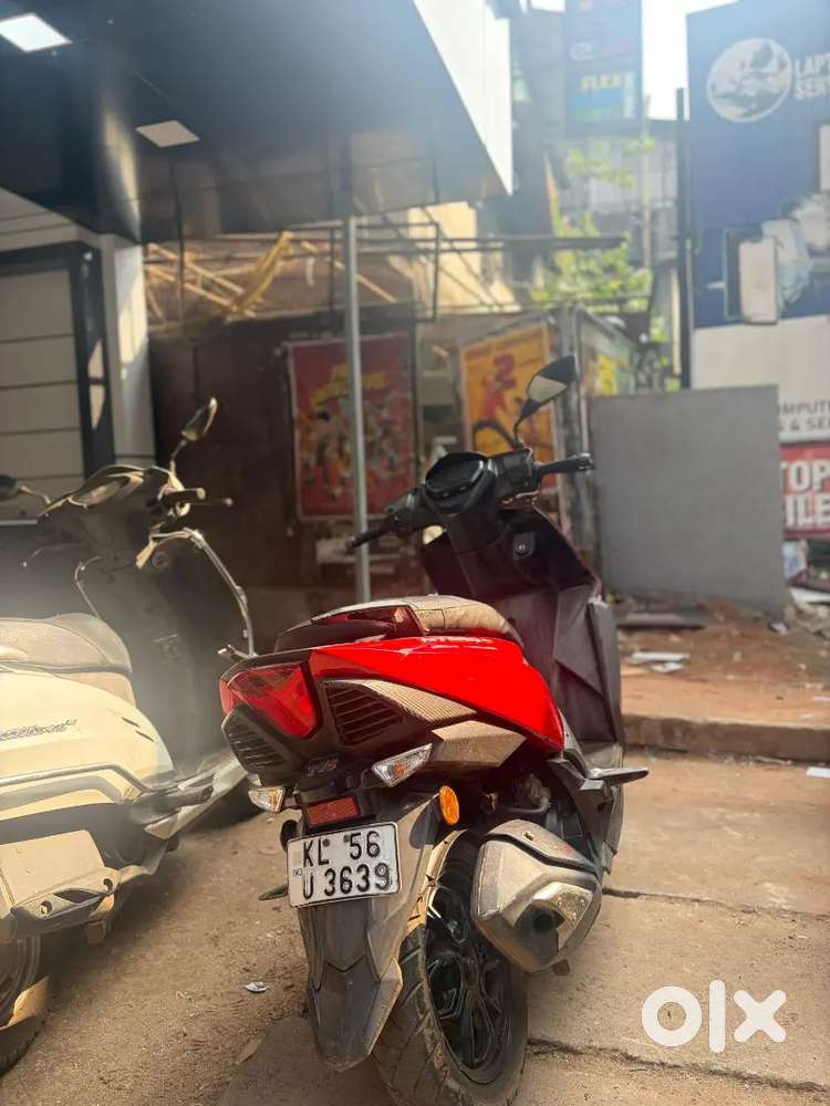 New tyre & new insurance (back tyre change aan photo illa tyre alla)