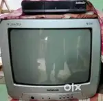 Thomson 14inch tv with Set top Box  Very Good condition